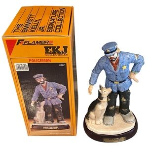 "The Emmett Kelly, Jr. Signature Collection" by Flambro,"Policeman"  # 9592